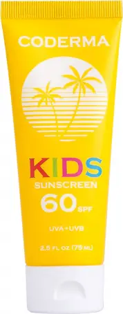 КРЕМ ДИТЯЧИЙ СОНЦЕЗАХИСНИЙ SPF 60 CODERMA 75 мл.