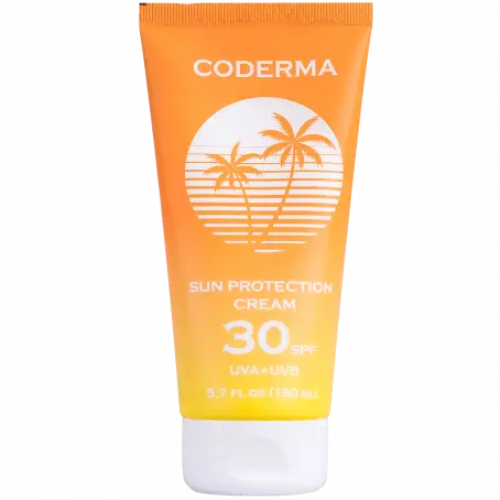 Крем для тела солнцезащитный SPF 30 CODERMA, 150 мл.