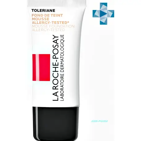 LA ROCHE POSAY ТОЛЕРАН ТОН МУС МАТ. ТОНАЛ. без SPF тон 01 30 мл