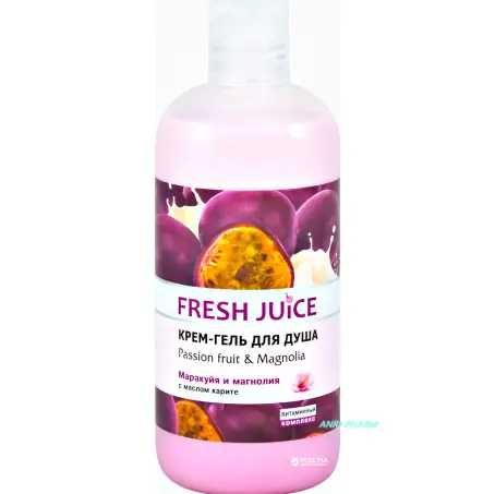 КРЕМ-ГЕЛЬ Д/ДУША FRESH JUICE Passion fruit & Magnolia 500 мл