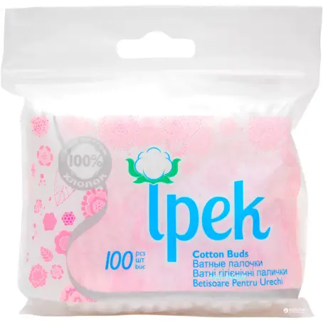 ВАТНЫЕ ПАЛОЧКИ Ipek №100 п/э