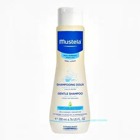 MUSTELA Gentle Shampoo ( СМЯГЧАЮЩИЙ ШАМПУНЬД/ВОЛОС)200 мл.