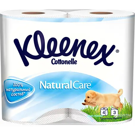 БУМАГА ТУАЛ. KLEENEX Cottonele Natur. care №4