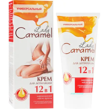 КРЕМ ДЛЯ ДЕПІЛ. LADY CARAMEL 12 в 1 універс. 200 мл