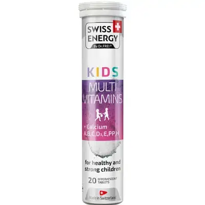 ВІТ. SWISS ENERGY KIDS+CALCIUM №20 табл. шип.