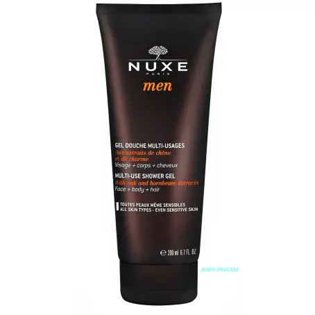 ГЕЛЬ ДЛЯ ДУША NUXE MEN Multi-Use очищ. 200 мл