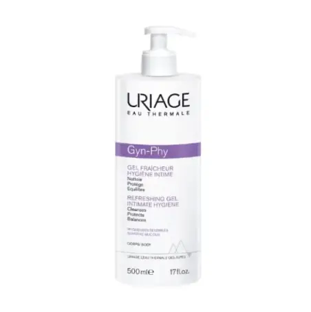 Гель для интимной гигиены Uriage Gyn-phy освежающий, 500 мл