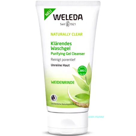 ГЕЛЬ ДЛЯ УМЫВ. WELEDA Naturally Clear 100 мл