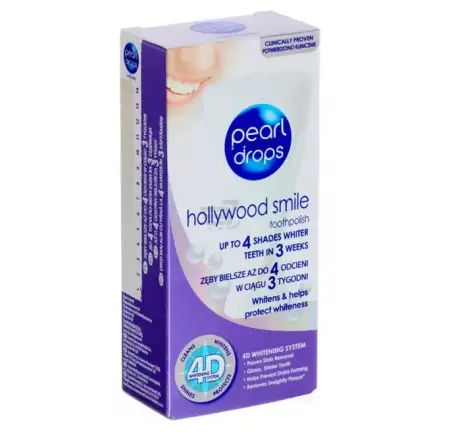 Зуб. Полироль PEARL DROPS отбел. Hollywood Smile (Ultimate Whitening) 50 мл