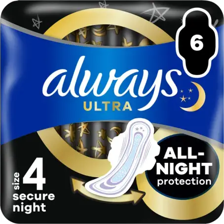 ПРОКЛ ALWAYS Ultra Secure night аром. №6