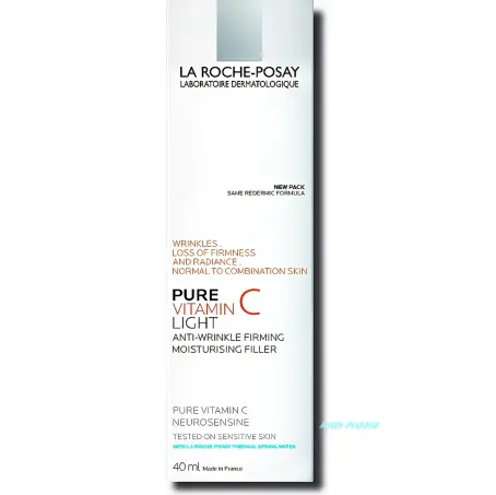 LA ROCHE POSAY PURE VITAMIN C ЛАЙТ КРЕМ-ФІЛЛЕР АНТИВІК. для норм. та сух. чутл. шкіри обличчя 40 мл