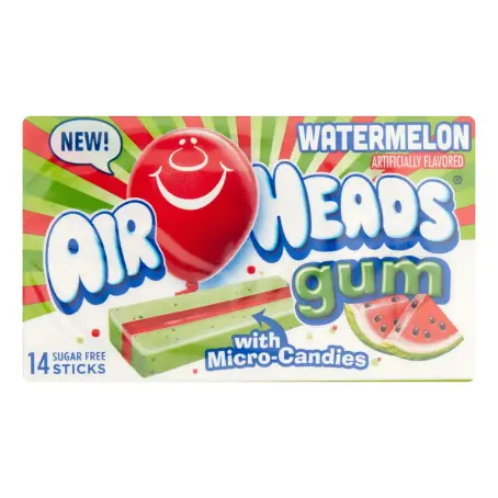 ЖУВ. ГУМКА AIRHEADS watermelon №14