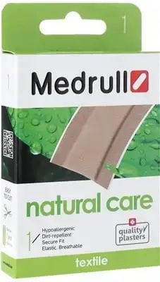 ПЛАСТИР НА ТКАН. ОСН.MEDRULL "NATURAL CARE TEXTILE" 50Х6.0 см №1