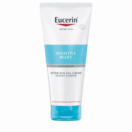 Ультралегкий гель-крем после загара Eucerin для лица и тела, 200 мл
