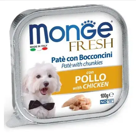 Корм для собак Monge dog Fresh курица,100 г 