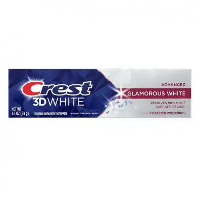 Зубная отбеливающая паста Crest 3D White Glamorous white, 93гр