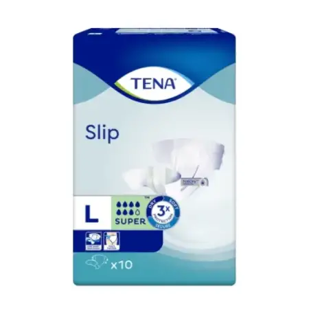 Подгузники для взрослых Tena Slip Super Large, 10 штук