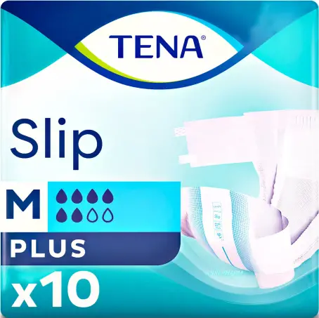 ПОДГУЗ ДЛЯ ВЗР TENA SLIP PLUS MEDIUM N10 дышащие