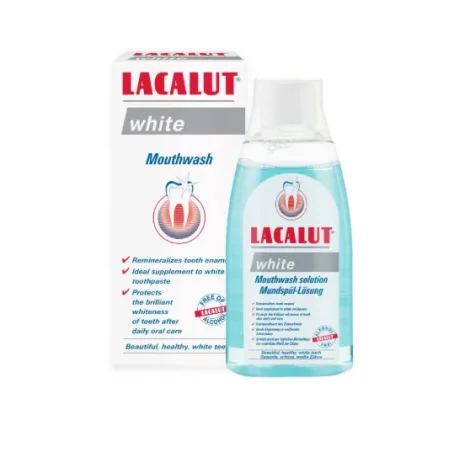Ополіскувач для порожнини рота Lacalut White, 300 мл