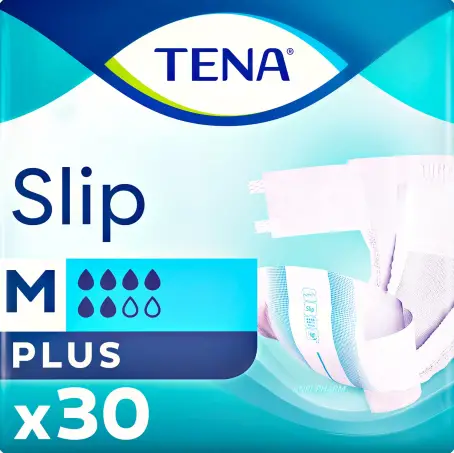 ПОДГУЗ ДЛЯ ВЗР TENA SLIP PLUS MEDIUM N30 дышащие