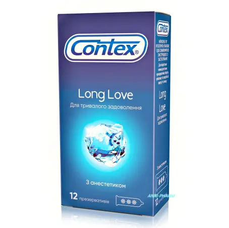 CONTEX long love Презервативы  с анестетиком N12