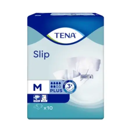 Подгузники для взрослых Tena Slip Plus Medium, 10 штук