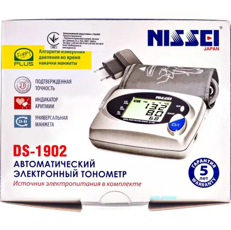 Тонометр Nissei DS-1902 автоматический