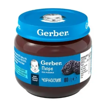 GERBER Пюре Чорнослив 80 г