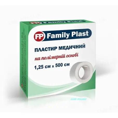 ПЛАСТ. FAMILY PLAST 1,25 х 500 см полим.