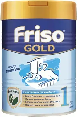 СМЕСЬ МОЛОЧН. FRISO FRISOLAC GOLD LockNutri 1 0-6 мес. 400 г