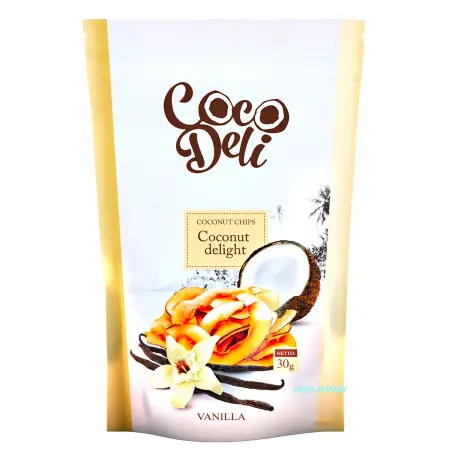 ЧІПСИ COCO DELI КОКОСОВІ з ваніллю 30 г