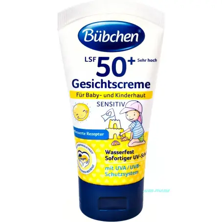 BUBCHEN КРЕМ ДЛЯ ОБЛИЧЧА СОЛНЦЕЗАЩ.50SPF 50МЛ