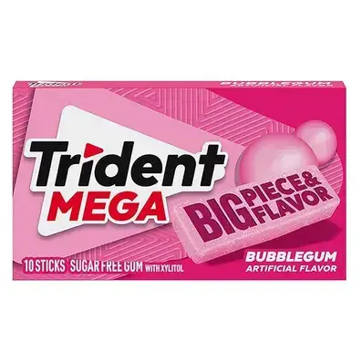 Жевательная резинка Trident Mega Bubblegum