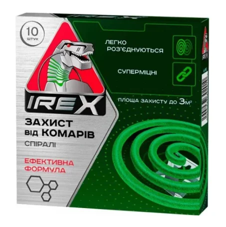 Спирали iRex от комаров, 10 шт