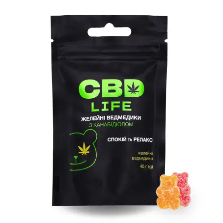 CBD Желейные Мишки з канабидиолом 40 г. 