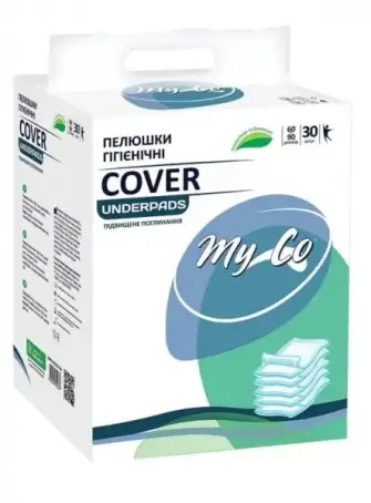 Пеленки гигиенические MyCo Cover, 60 х 90 см №30