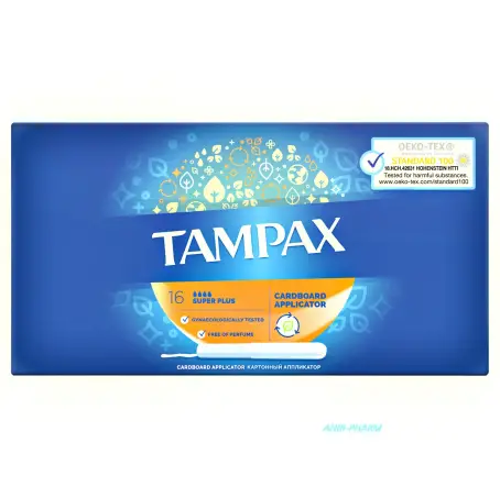 ТАМП. TAMPAX super plus №16