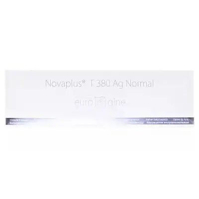 КОНТРАЦЕПТИВ ВНУТРИМАТОЧНЫЙ NOVAPLUS T 380 Ag NORMAL (Cu 380+Ag)