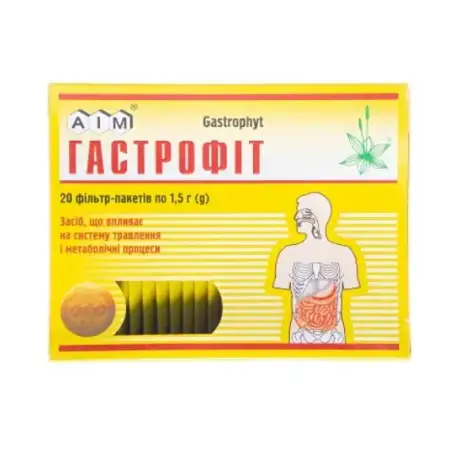 Гастрофит сбор по 1.5 г №20 в фил.-пак.