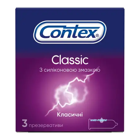 CONTEX Classic Презервативы  классические, №3