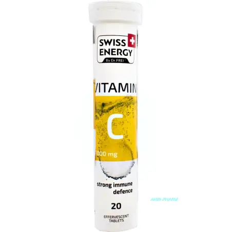 ВИТ. SWISS ENERGY VIT. C №20 табл. шип.