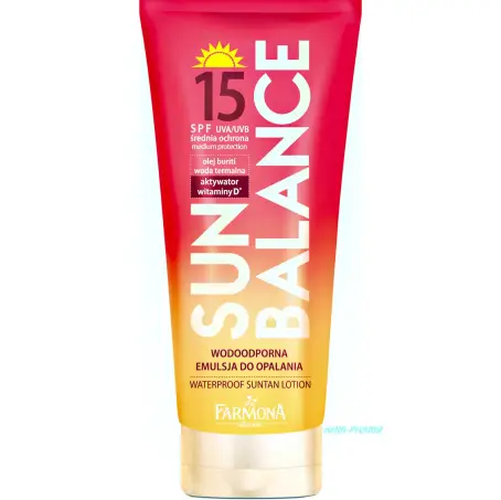 SUN BALANCE ЛОСЬОН СОНЦЕЗАЩ. для загара SPF15 150 мл