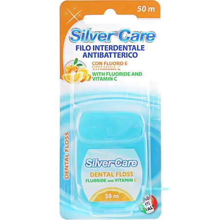 ЗУБН. НИТЬ SILVER CARE с вит. C 50 мл