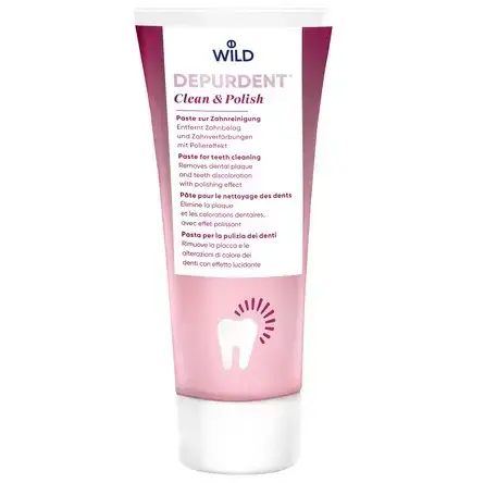 Зубна паста Dr. Wild Depurdent Clean & Polish для очищення і полірування зубів, 75 мл