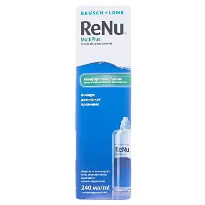 Р-Н ДЛЯ ЛІНЗ RENU MultiPlus 240 мл фл.