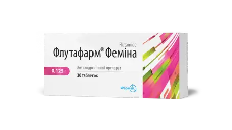 Флутафарм фемина таблетки по 0.125 г №30