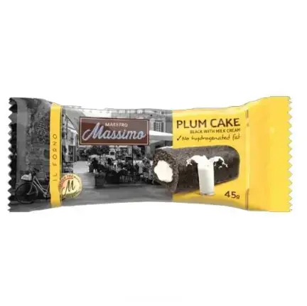 Бисквит Maestro Massimo Plum Cake Black, 45 г