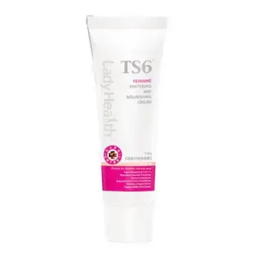 Крем TS6 Feminine Whitening and Nourishing Cream отбеливающий и питательный для интимных зон, 120 г