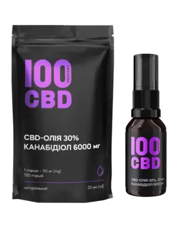  CBD-масло 30% каннабидиол 6000 мг, 20 мл, стекл.флакон со спрей-колпачком