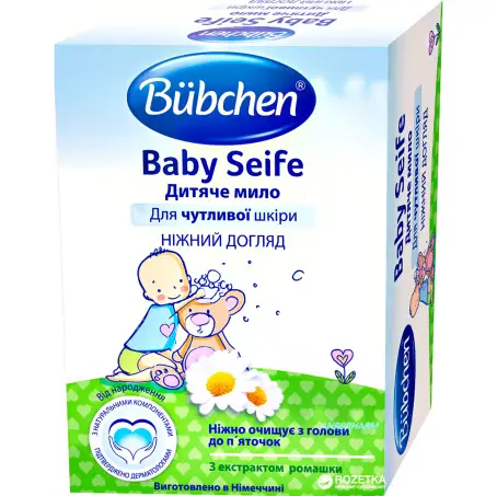 Мыло Bubchen с экстрактом ромашки, 125 г